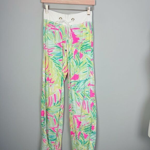 LILLY PULITZER | The Beach Short Linen Wide Leg Pants Women’s Size XX-Small - Picture 2 of 9